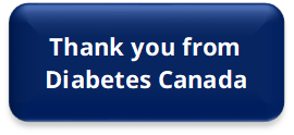 Thank you from Diabetes Canada 