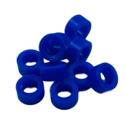 A group of blue round objects

Description automatically generated
