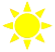 A yellow sun with pointed starsDescription automatically generated with medium confidence