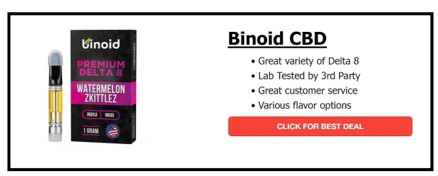 Binoid CBD Best Delta 8 THC Carts