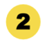 A yellow circle with a black number on itDescription automatically generated with medium confidence